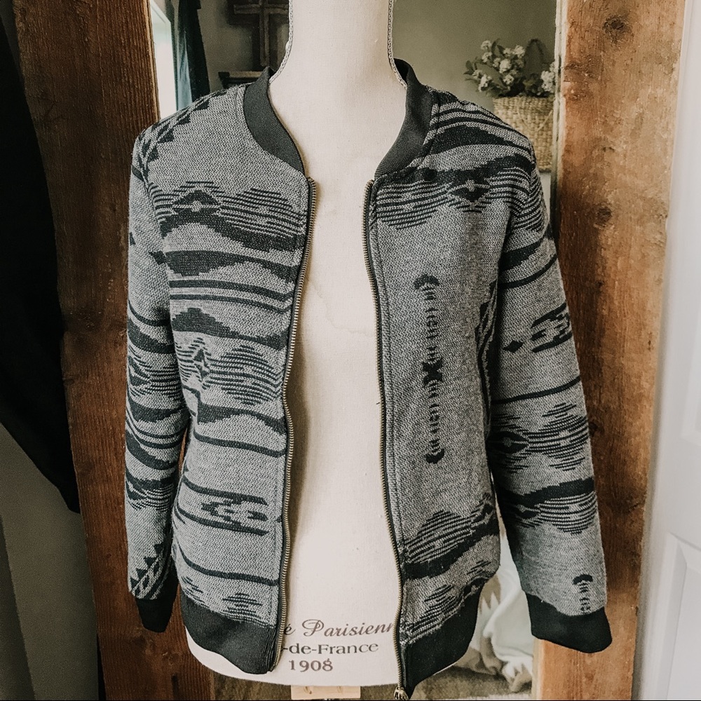 Aztec Bomber Jacket